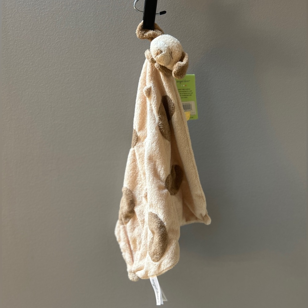 NWT Von Maur dreamy-soft angel dear puppy lovie for baby.